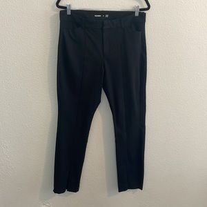 Split hem pixie dress pant
